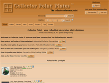 Tablet Screenshot of collectorpoint.com